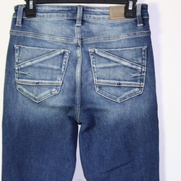 BKE The Buckle Parker High Rise Skinny Jeans Distressed Women's Size 27 H13521 - Picture 9 of 12